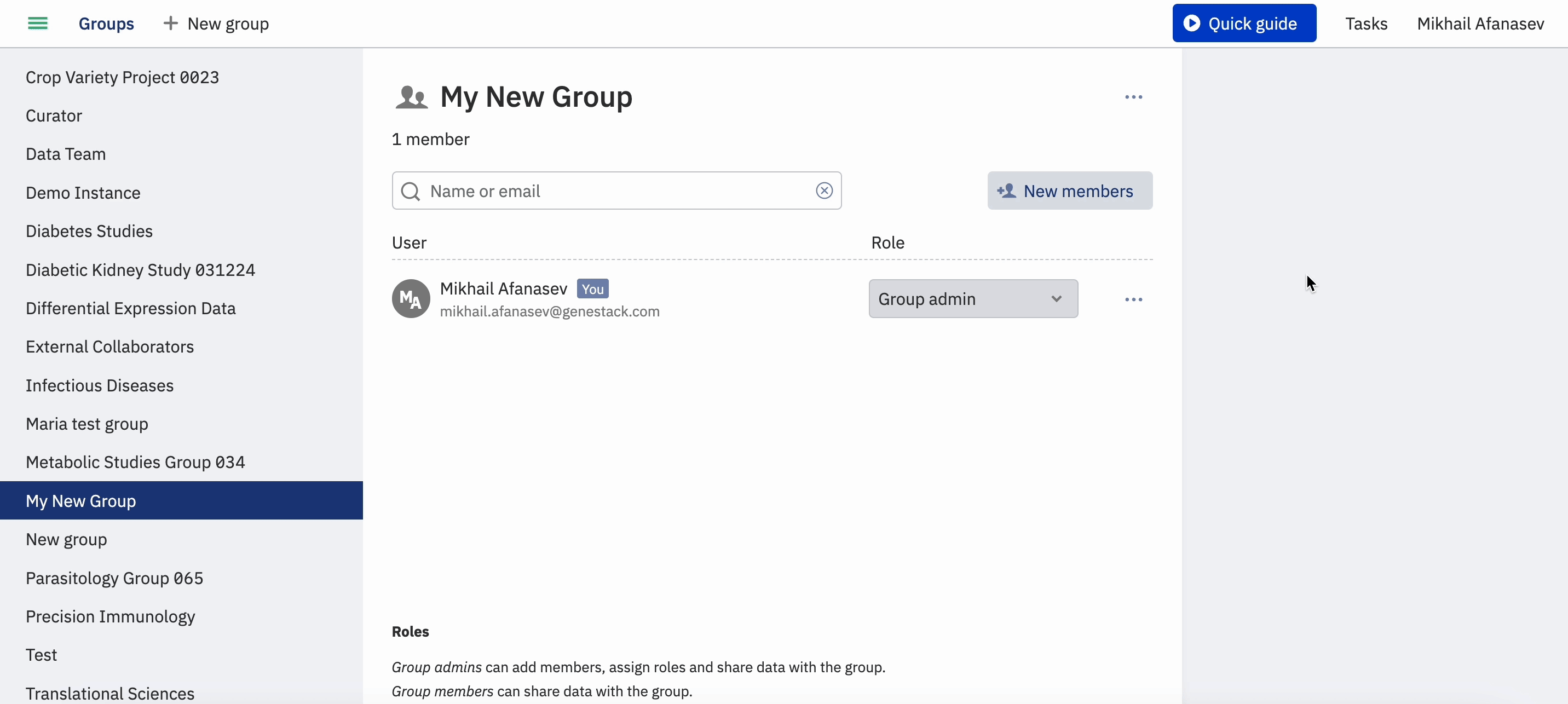 Modify Group