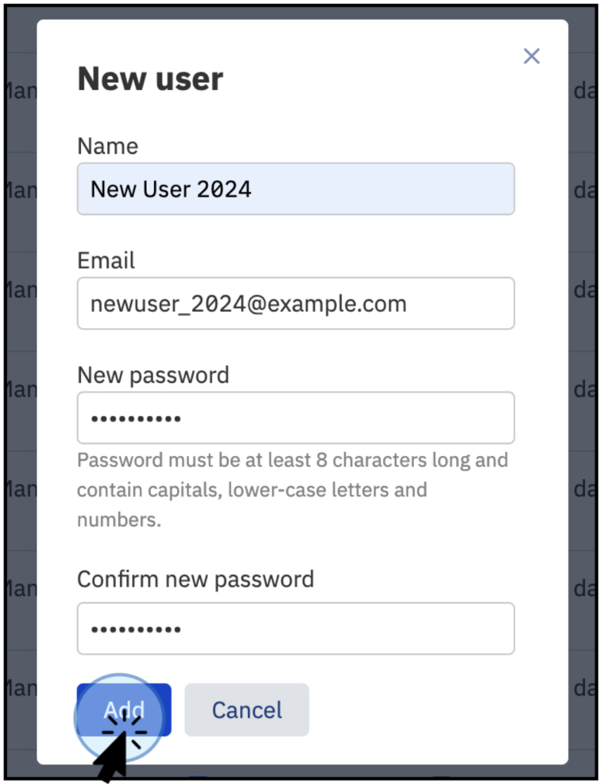 New User