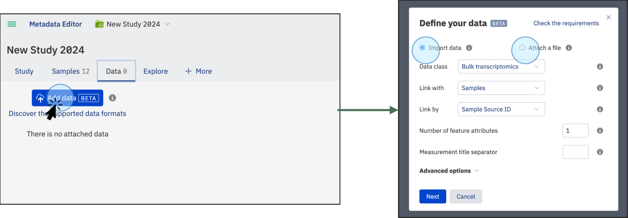 Upload Data