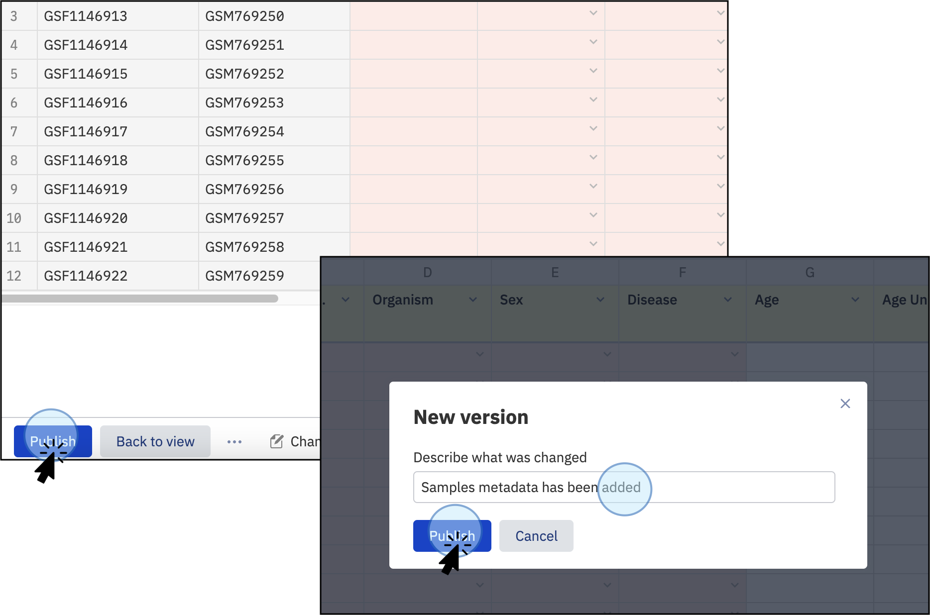 Publish Samples